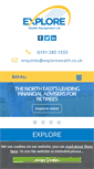 Mobile Screenshot of explorewealth.co.uk